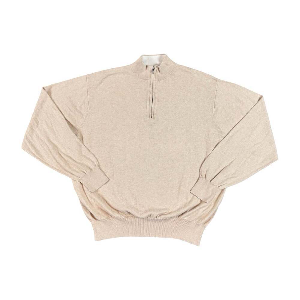 Peter Millar Luxury Blend Quarter Zip Sweater Size Large